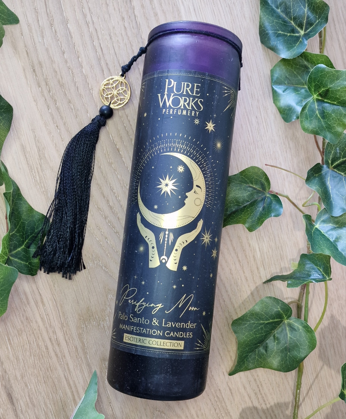Purifying Moon,, (Paolo Santo & Lavander) Manifestatiekaars