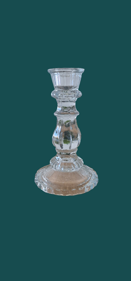 Glazen kaarsenhouder M