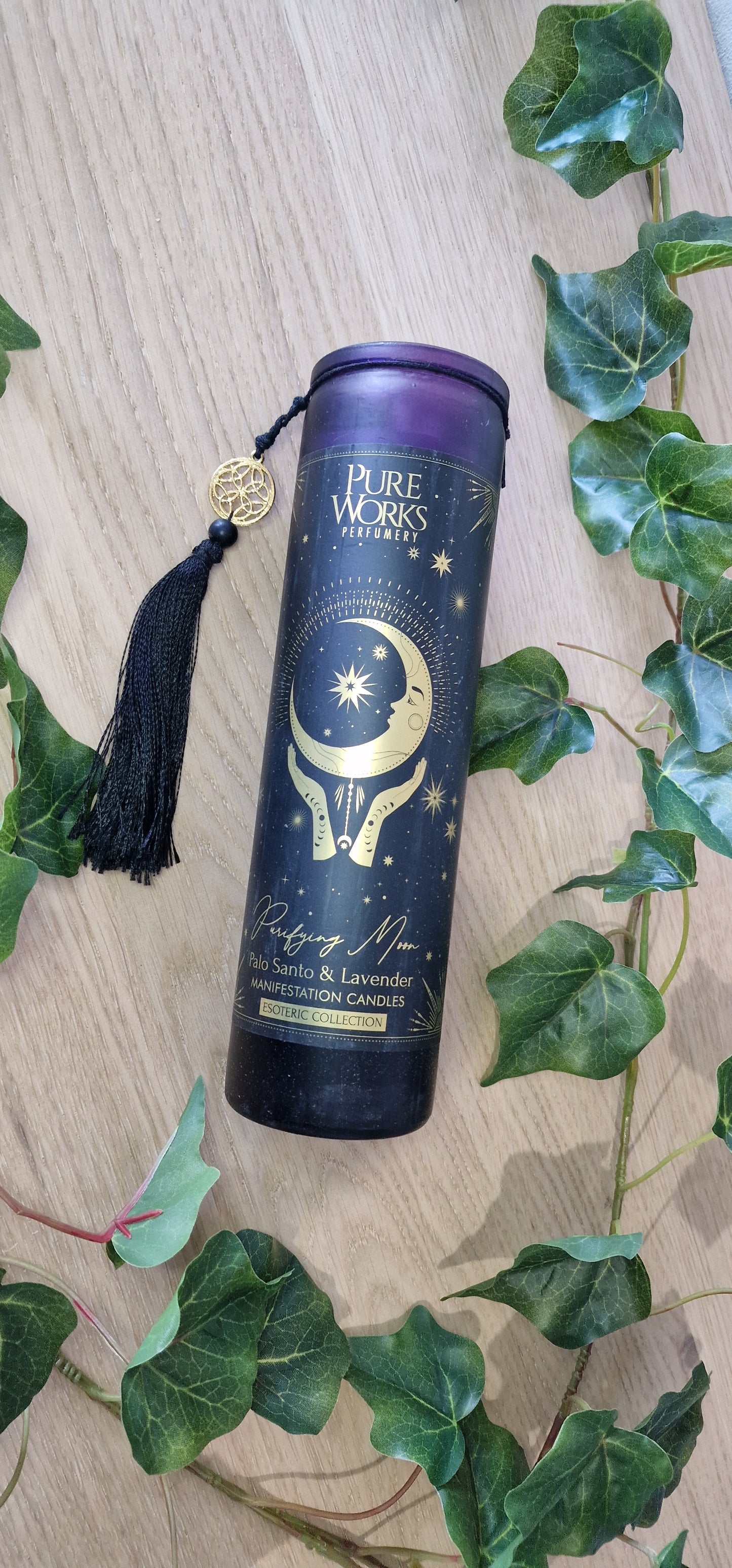Purifying Moon,, (Paolo Santo & Lavander) Manifestatiekaars